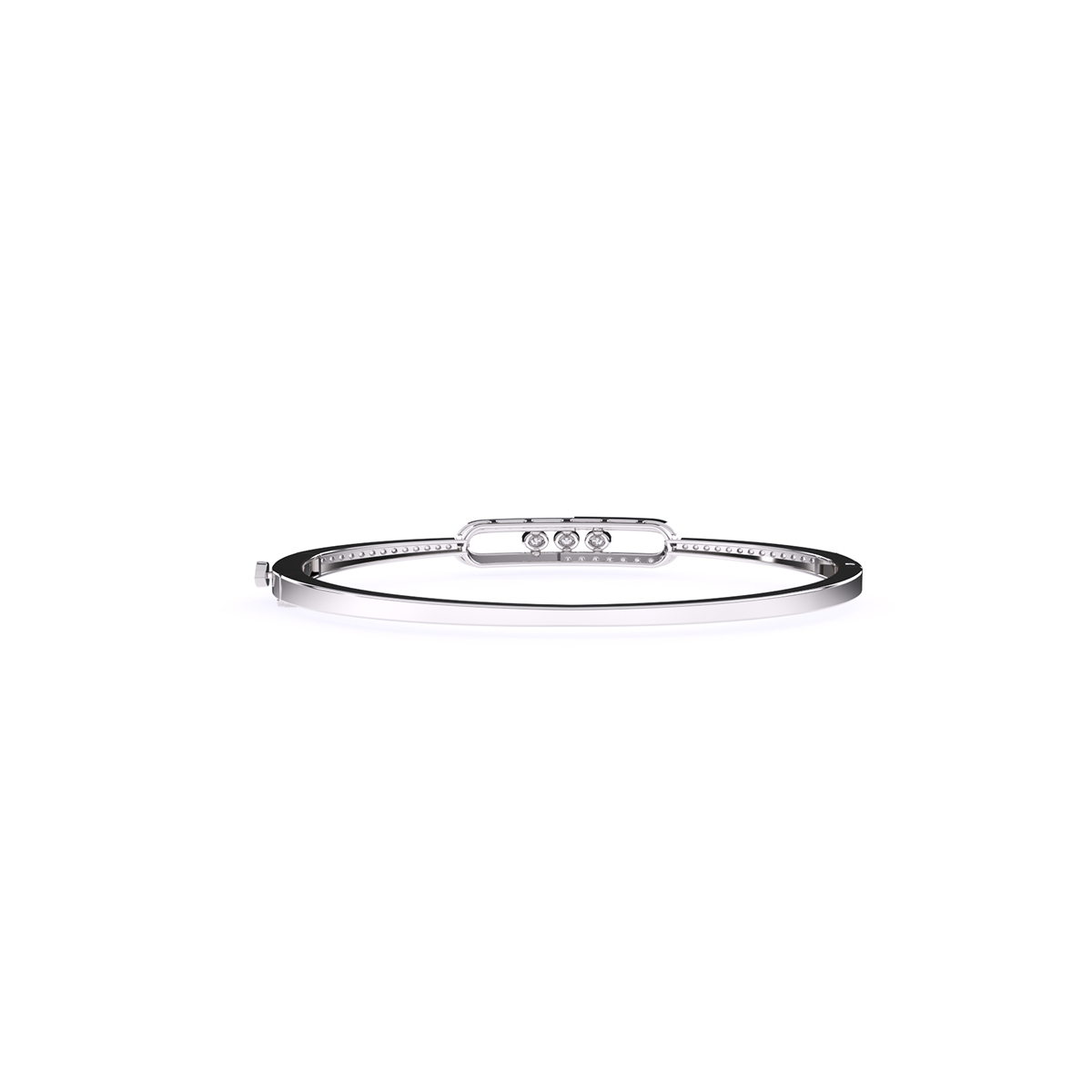 Gorgeous Half Eternity Diamond Bracelet